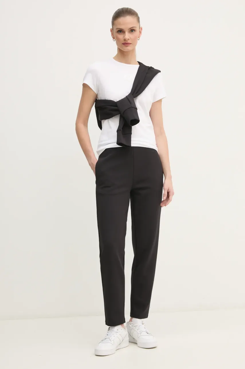 Кофта Calvin Klein женская цвет чёрный с капюшоном с аппликацией K20K207954 Кофта Calvin Klein женская цвет чёрный с капюшоном с аппликацией K20K207954