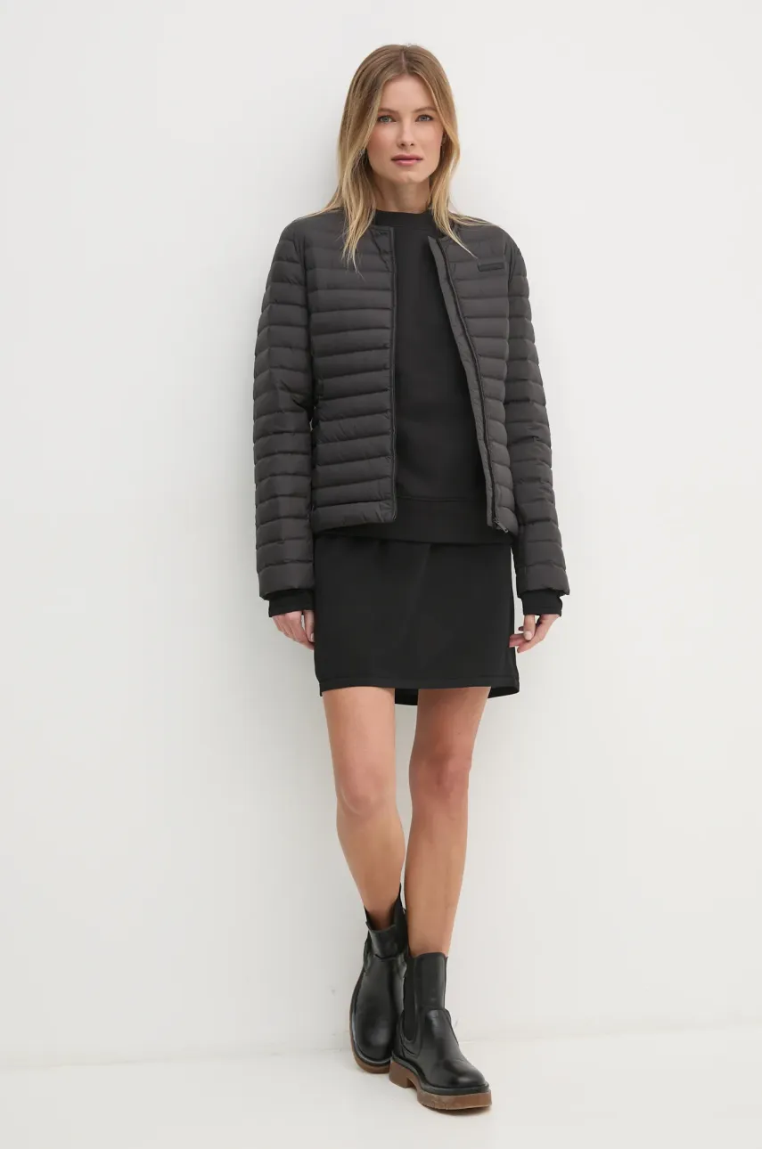 Хлопковая кофта Calvin Klein женская цвет чёрный однотонная K20K208092 Хлопковая кофта Calvin Klein женская цвет чёрный однотонная K20K208092
