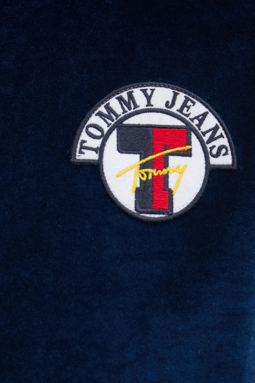 Кофта Tommy Jeans жіноча колір синій однотонна DW0DW20565 