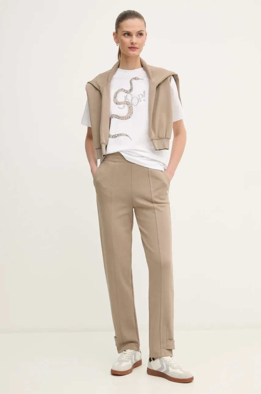 Кофта Joop! женская цвет бежевый с аппликацией 30044799 10007096 Кофта Joop! женская цвет бежевый с аппликацией 30044799 10007096