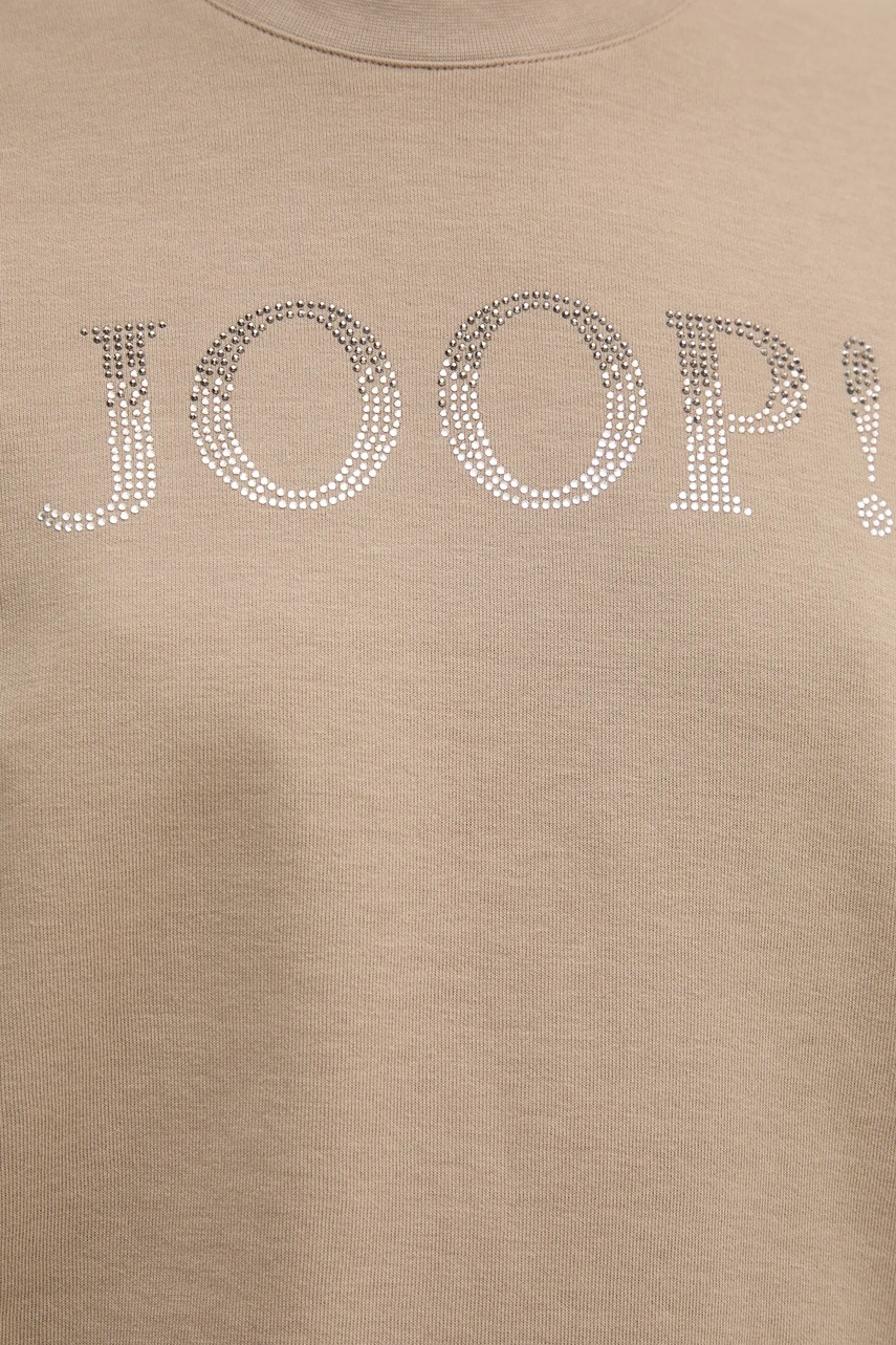 Кофта Joop! жіноча колір бежевий з аплікацією 30044799 10007096 
