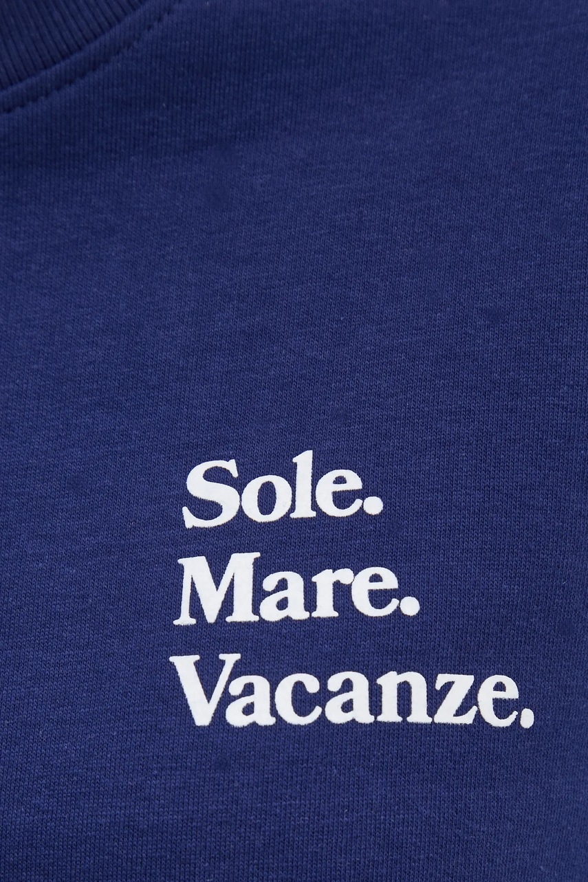 Μπλούζα Drivemebikini Sole Mare χρώμα: ναυτικό μπλε, 2024-DMBS-018-NV φωτογραφία