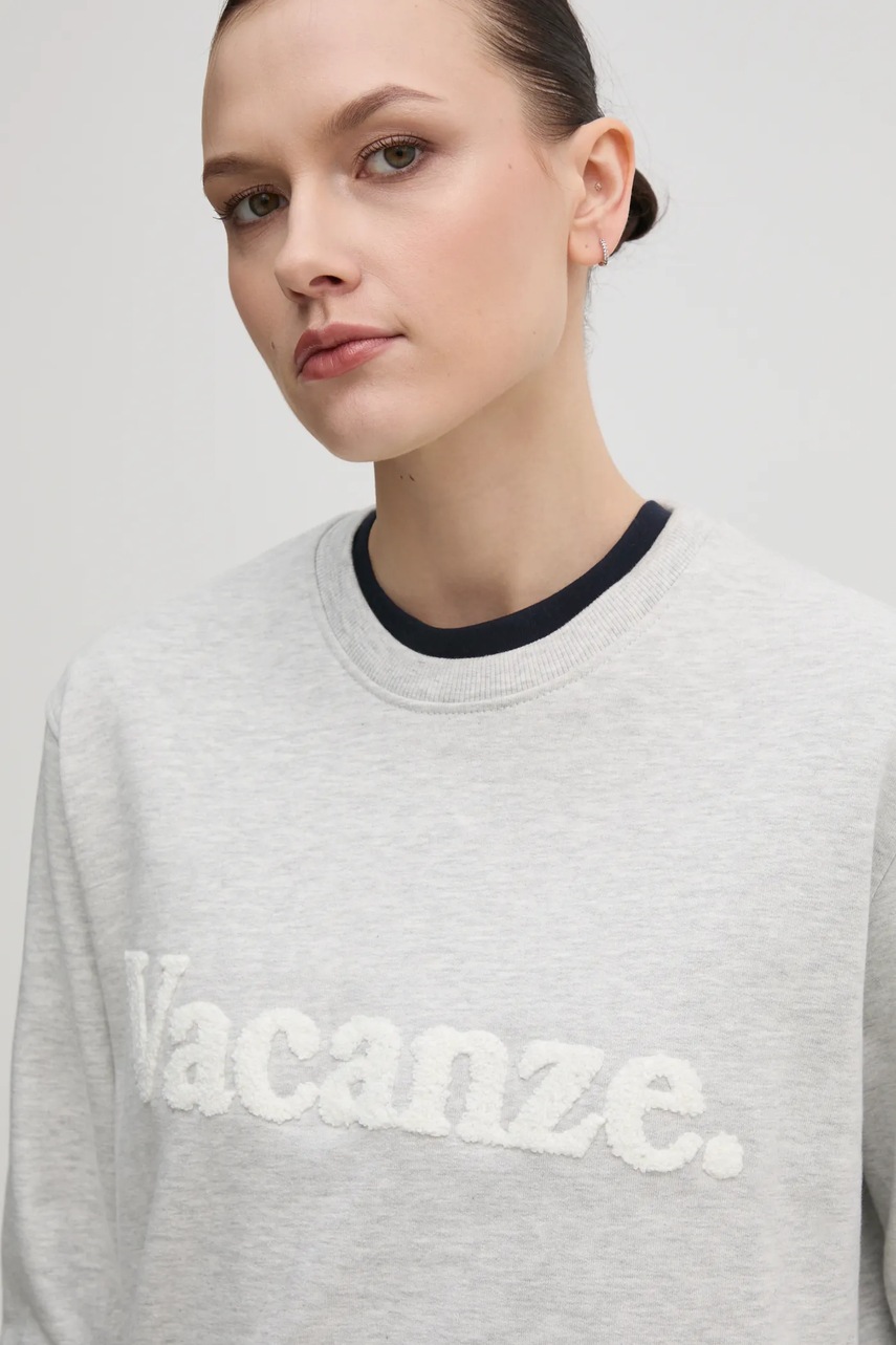 Βαμβακερή μπλούζα Drivemebikini Vacanze Chenille φωτογραφία