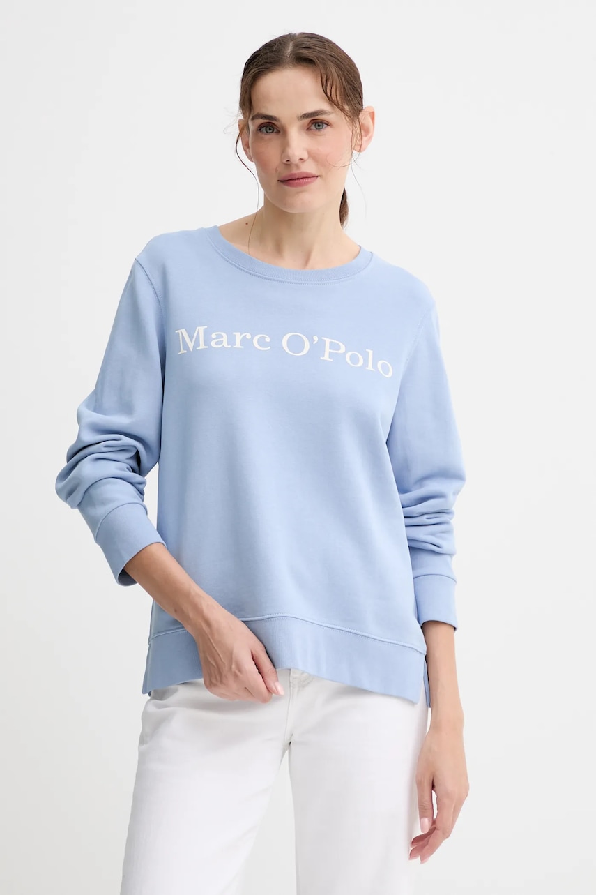 Marc O\'Polo hanorac de bumbac femei, cu imprimeu, 500407354055