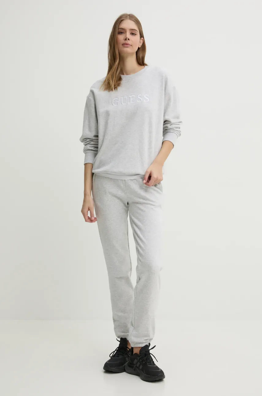 Кофта Guess SOFIA женская цвет серый с аппликацией O5RQ03 KCO31 Кофта Guess SOFIA женская цвет серый с аппликацией O5RQ03 KCO31