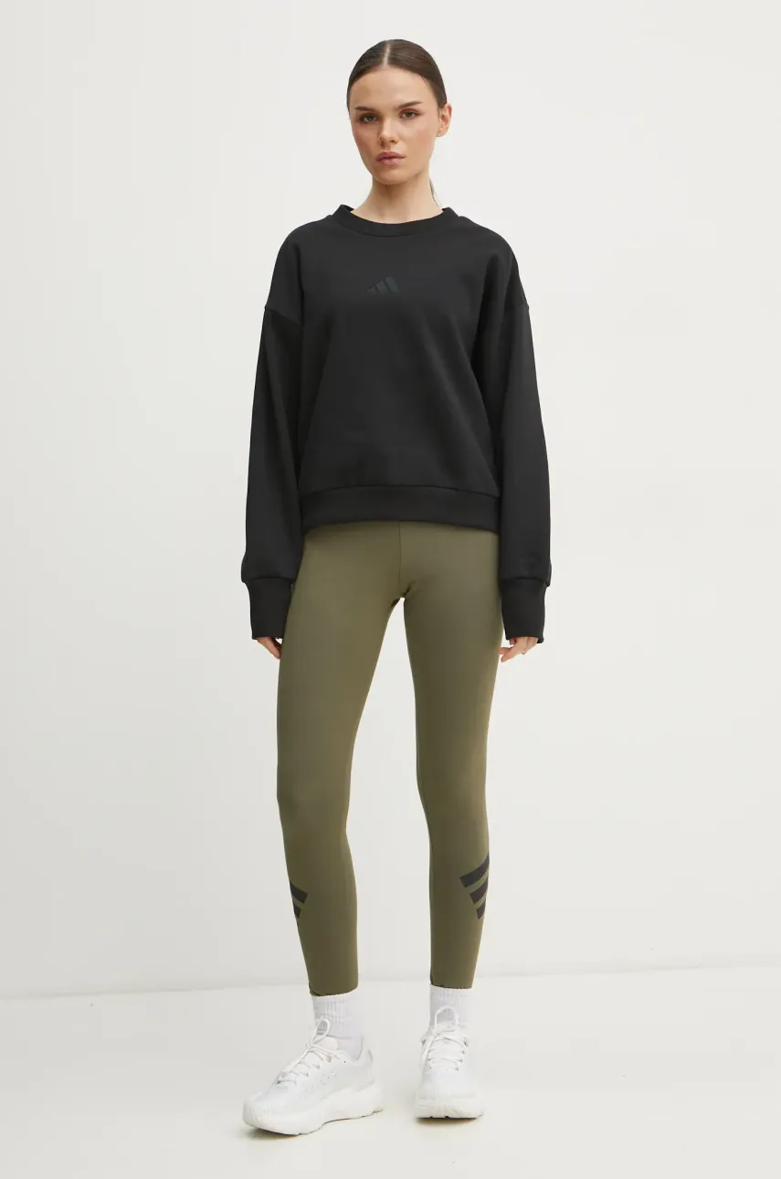 Кофта adidas ALL SZN женская цвет чёрный однотонная IX3812 Кофта adidas ALL SZN женская цвет чёрный однотонная IX3812