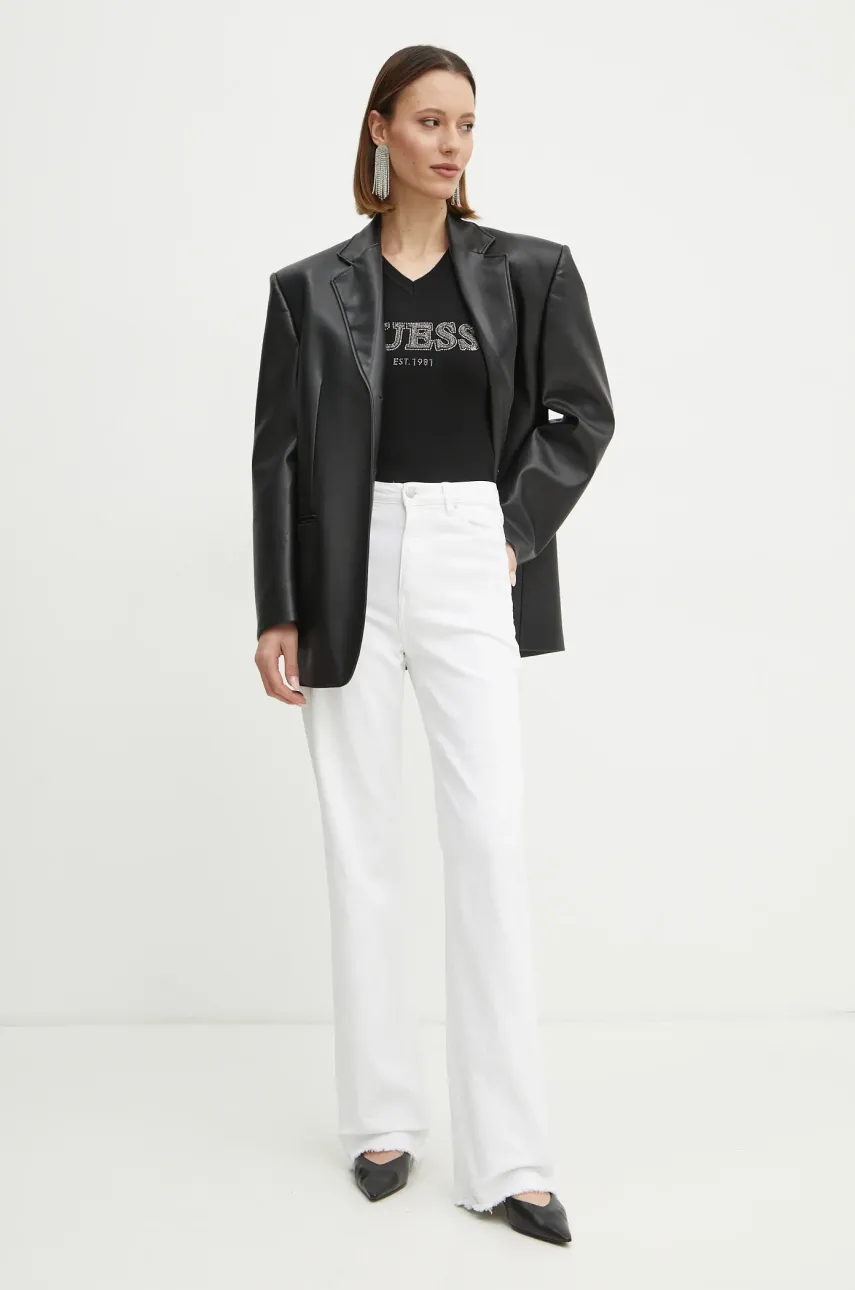 Свитер Guess HOLLY женский цвет чёрный лёгкий W5RR38 Z2NQ2 Свитер Guess HOLLY женский цвет чёрный лёгкий W5RR38 Z2NQ2