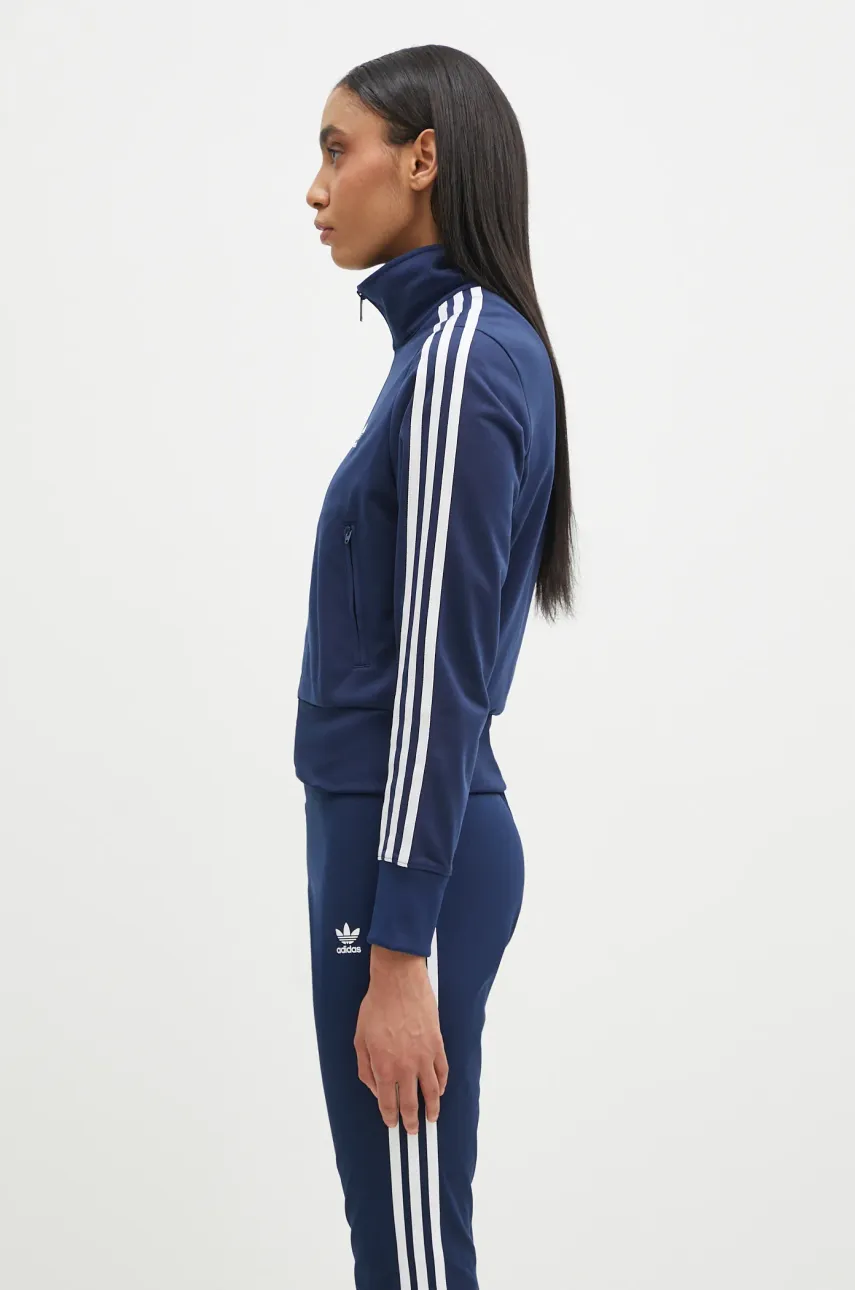 Кофта adidas Originals Adicolor Classics Firebird женская цвет синий с аппликацией JC8263 Кофта adidas Originals Adicolor Classics Firebird женская цвет синий с аппликацией JC8263