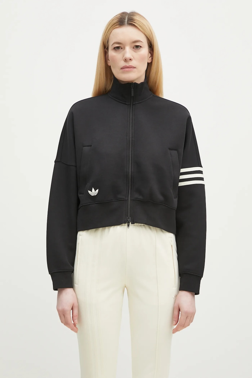 adidas Originals sweatshirt Neuclassics women's black color JI8495