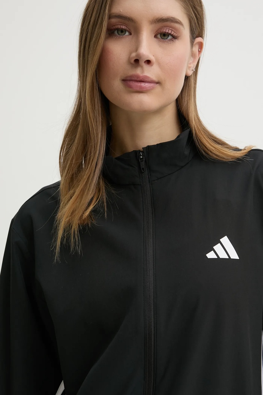 Σακάκι προπόνησης adidas Performance Train Essentials χρώμα: μαύρο, JD6539 φωτογραφία