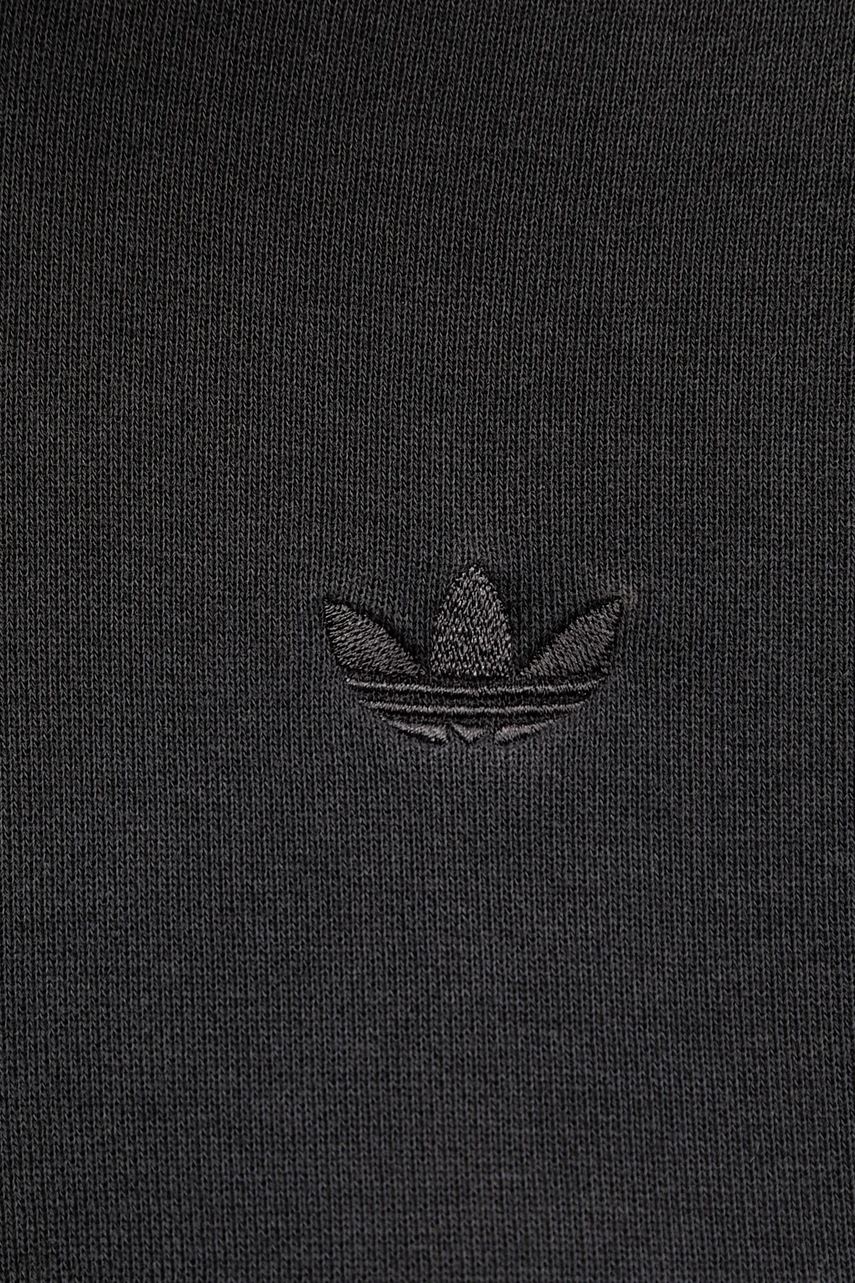 Βαμβακερή μπλούζα adidas Originals Essential γυναικεία, χρώμα: μαύρο, JP2515 φωτογραφία