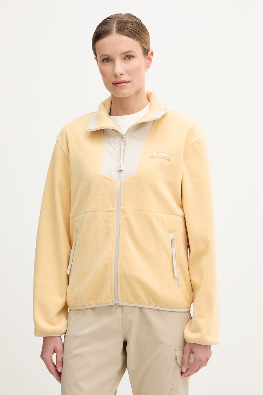 Γυναικεία φούτερ & hoodies columbia σε κιτρινο