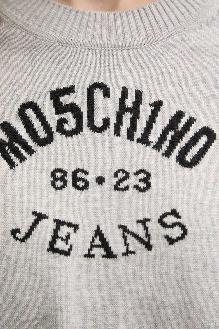 Bavlnený sveter Moschino Jeans