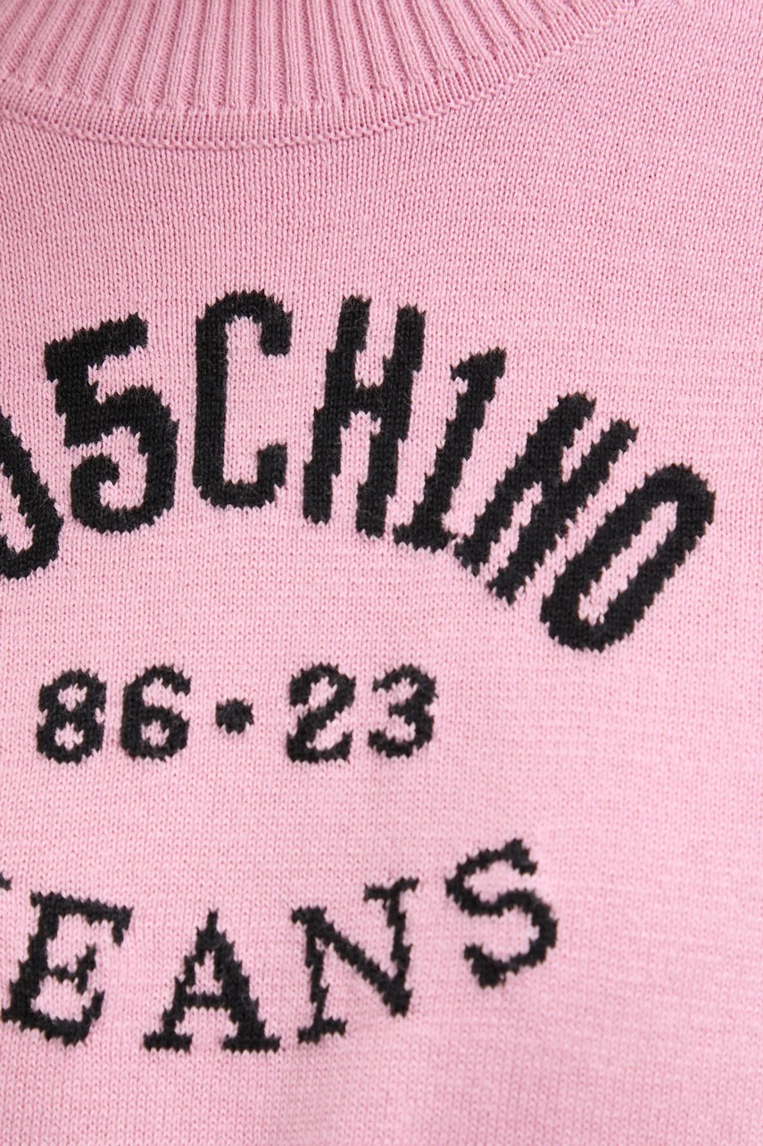 Βαμβακερό πουλόβερ Moschino Jeans φωτογραφία