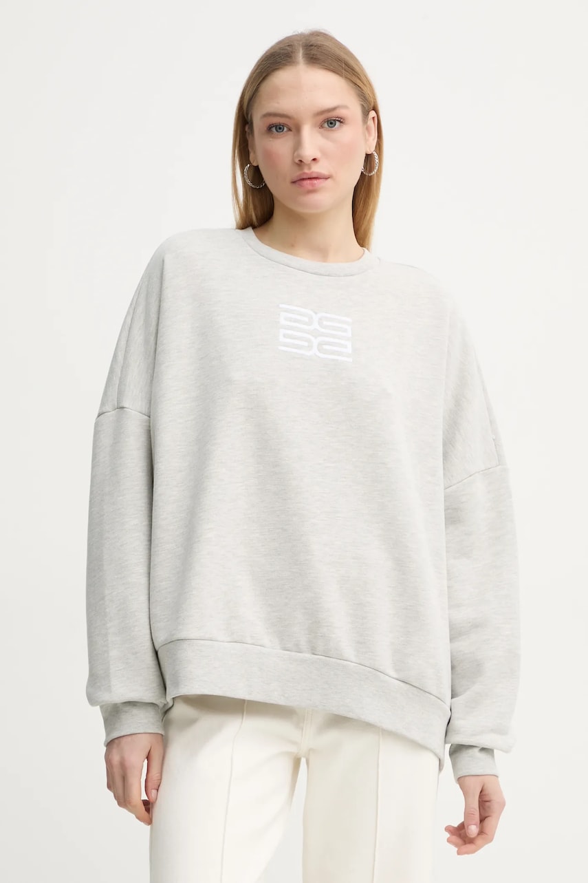 Gestuz bluza femei, culoarea gri, melanj, 10909847 - 0 | YEO