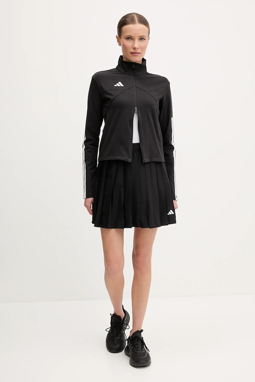 Кофта adidas Tiro женская цвет чёрный с принтом JG4104 Кофта adidas Tiro женская цвет чёрный с принтом JG4104