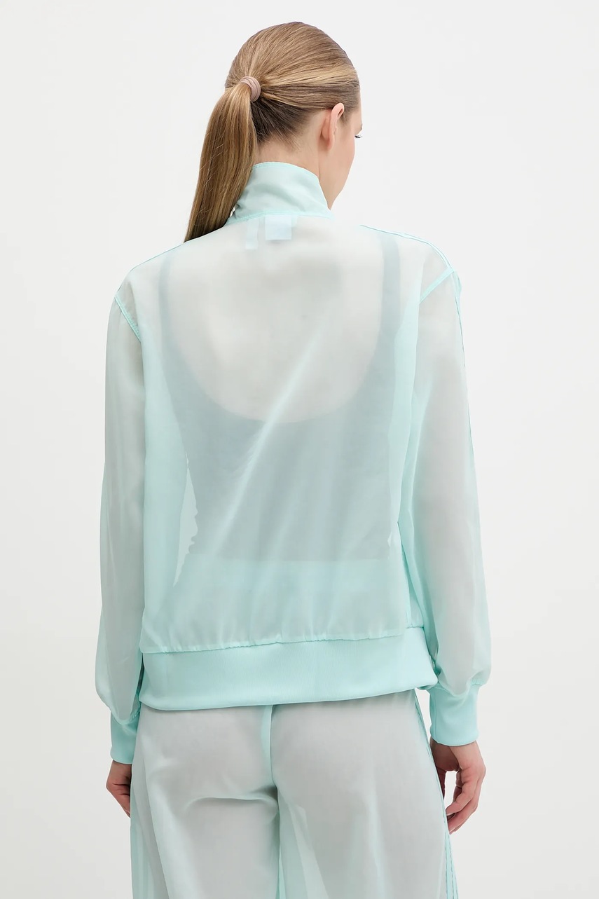 adidas Originals felső Adicolor türkiz, női, sima, JN6128 termék 2. képe