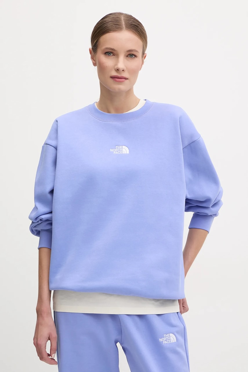 The North Face bluza Essential femei, cu imprimeu, NF0A89EP0YI1 The North Face bluza Essential femei, cu imprimeu, NF0A89EP0YI1