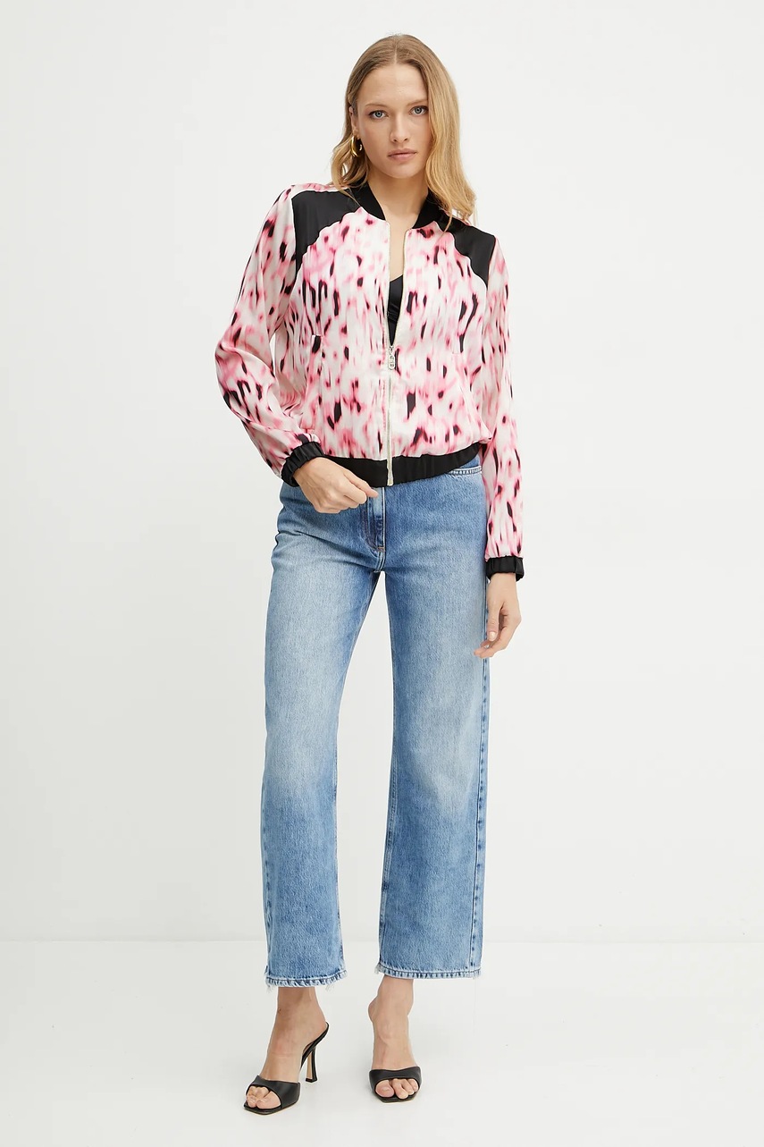 Кофта Liu Jo женская цвет розовый узор TA5197 TS964 Кофта Liu Jo женская цвет розовый узор TA5197 TS964