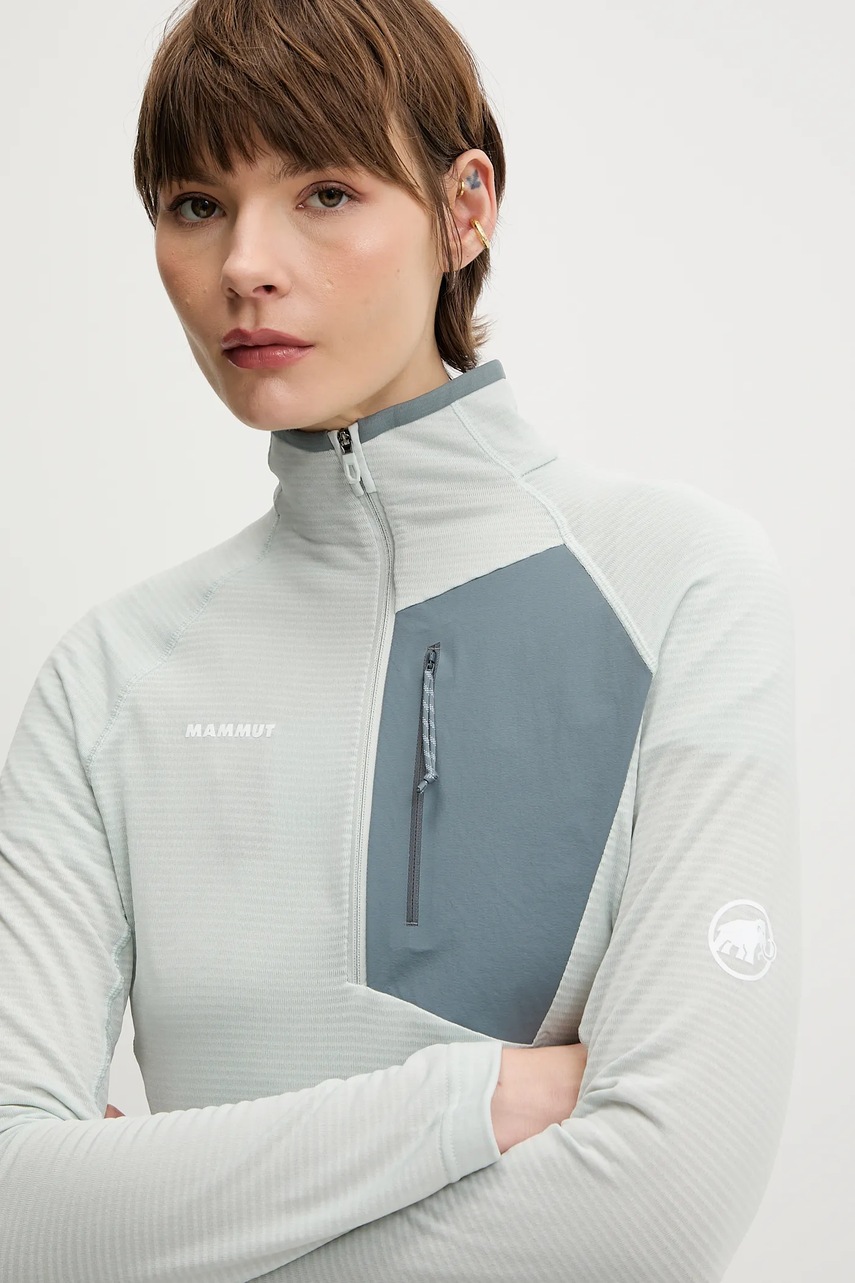 Αθλητική μπλούζα Mammut Aenergy Light χρώμα: πράσινο, 1014-05531 φωτογραφία