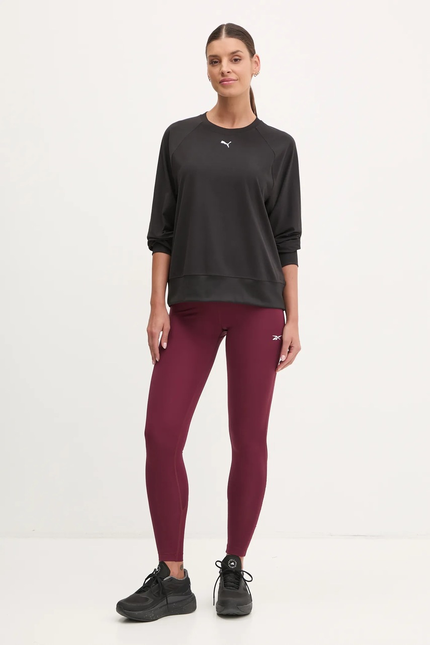 Кофта для тренинга Puma Cloudspun цвет чёрный однотонная 526688