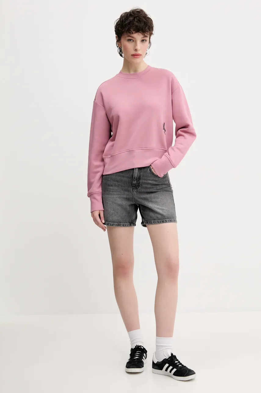 Кофта Karl Lagerfeld Jeans женская цвет розовый с принтом A2W20052 Кофта Karl Lagerfeld Jeans женская цвет розовый с принтом A2W20052