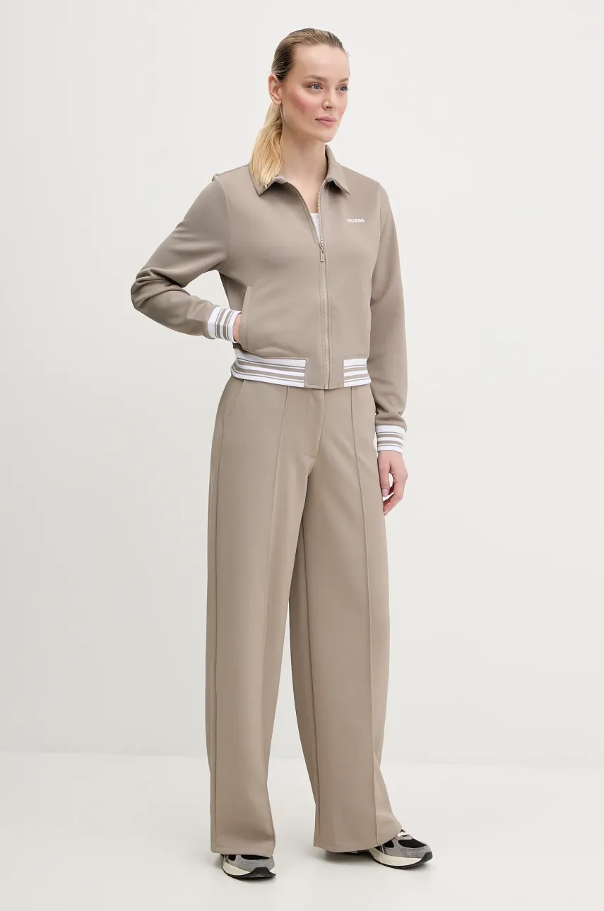 Кофта Guess AMARYLLIS женская цвет коричневый однотонная V5GQ03 KCYF2 Кофта Guess AMARYLLIS женская цвет коричневый однотонная V5GQ03 KCYF2