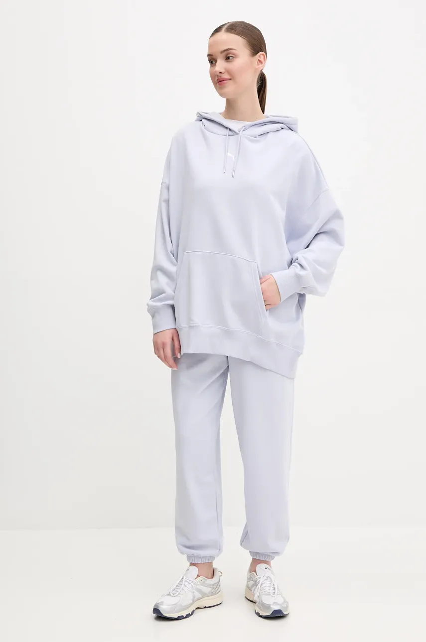 Кофта Puma женская с капюшоном однотонная 629751 Кофта Puma женская с капюшоном однотонная 629751
