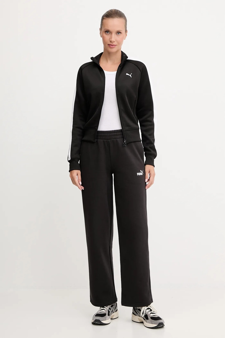 Кофта Puma цвет коричневый узор 629796