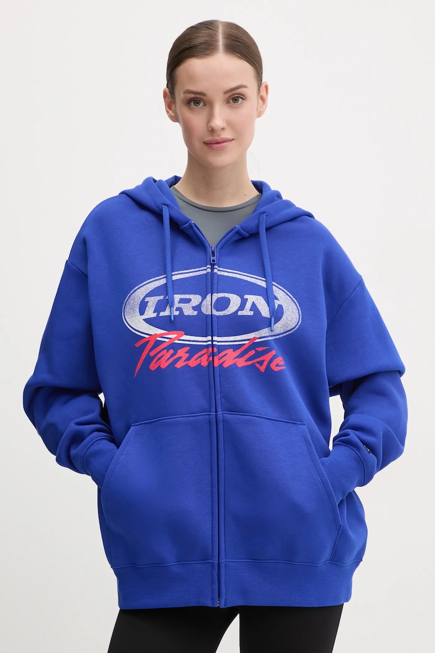 Under Armour bluza Project Rock femei, cu glugă, cu imprimeu, 1389701 Under Armour bluza Project Rock femei, cu glugă, cu imprimeu, 1389701