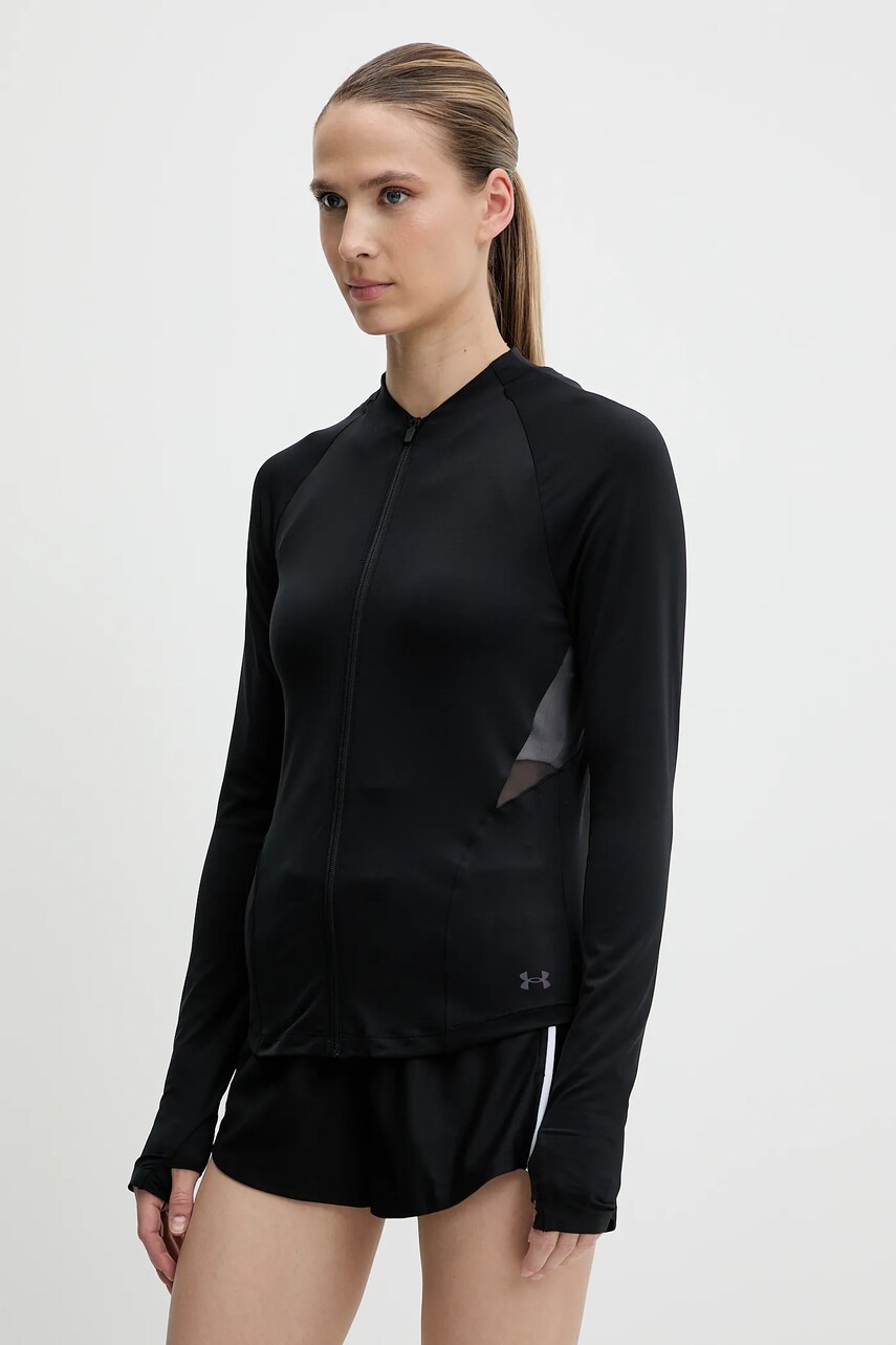 Under Armour hanorac de antrenament Vanish Elite culoarea negru, uni, 1389873