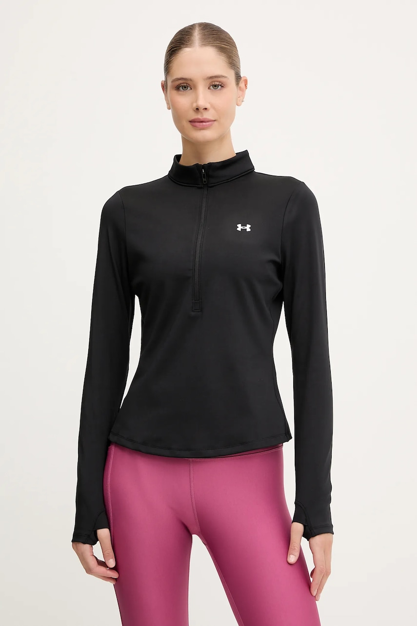 Under Armour hanorac de antrenament Motion culoarea alb, uni, 6001618 Under Armour hanorac de antrenament Motion culoarea alb, uni, 6001618