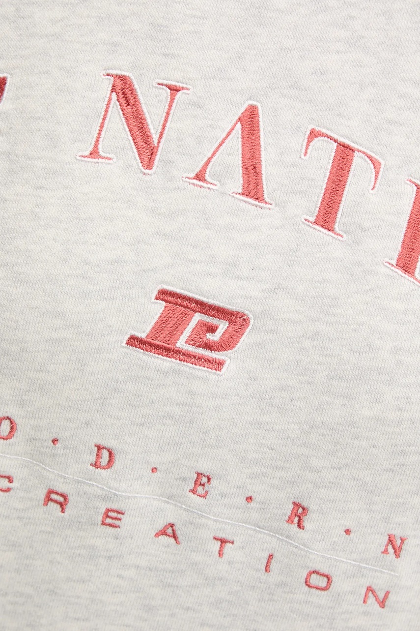 Βαμβακερή μπλούζα P.E Nation Liberation γυναικεία, χρώμα: γκρι, 251F158 φωτογραφία