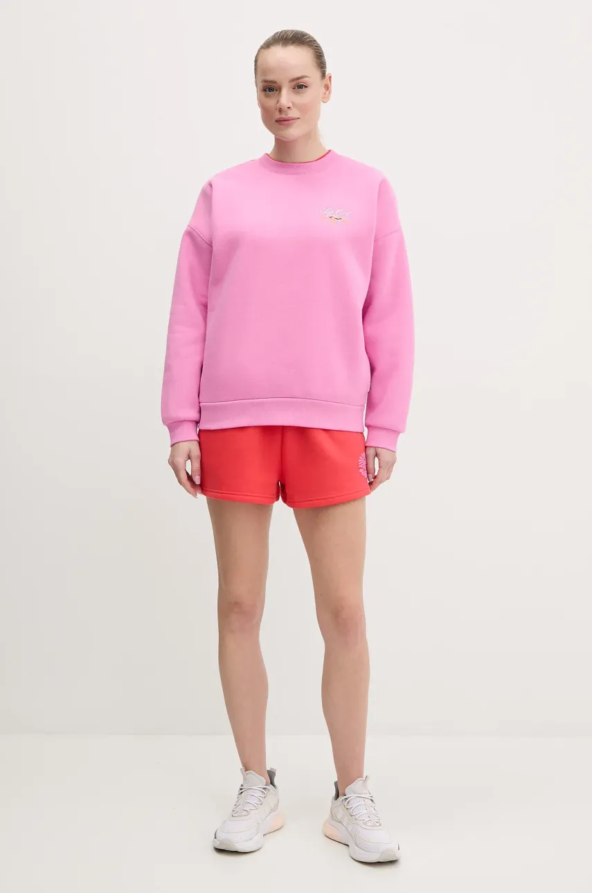 Кофта Rip Curl женская цвет розовый с принтом 083WFL Кофта Rip Curl женская цвет розовый с принтом 083WFL