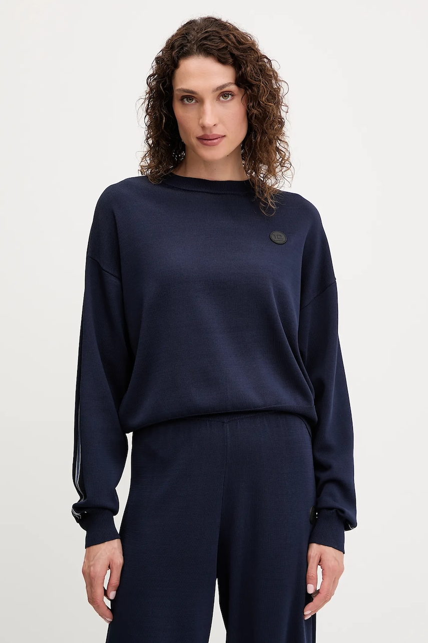 P.E Nation pulover Retreat culoarea bleumarin, light, 251KF081