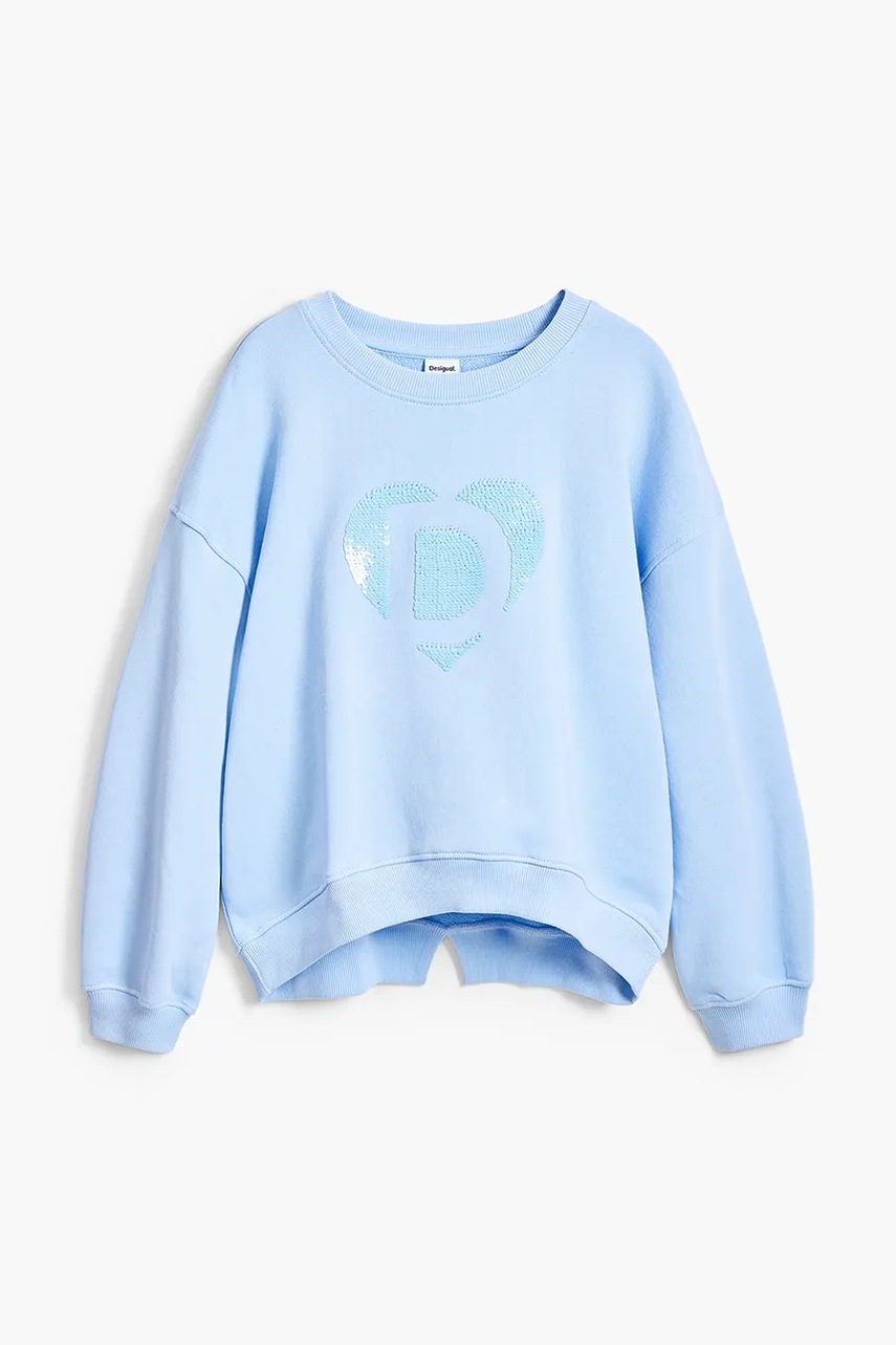 Дитяча бавовняна кофта Desigual з аплікацією 25SGSK05 в Житомирі Дитяча бавовняна кофта Desigual з аплікацією 25SGSK05 в Житомирі