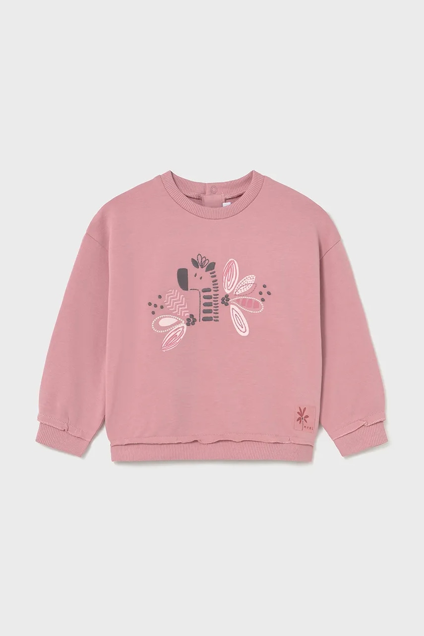 Mayoral bluza copii culoarea roz, cu imprimeu, 1459