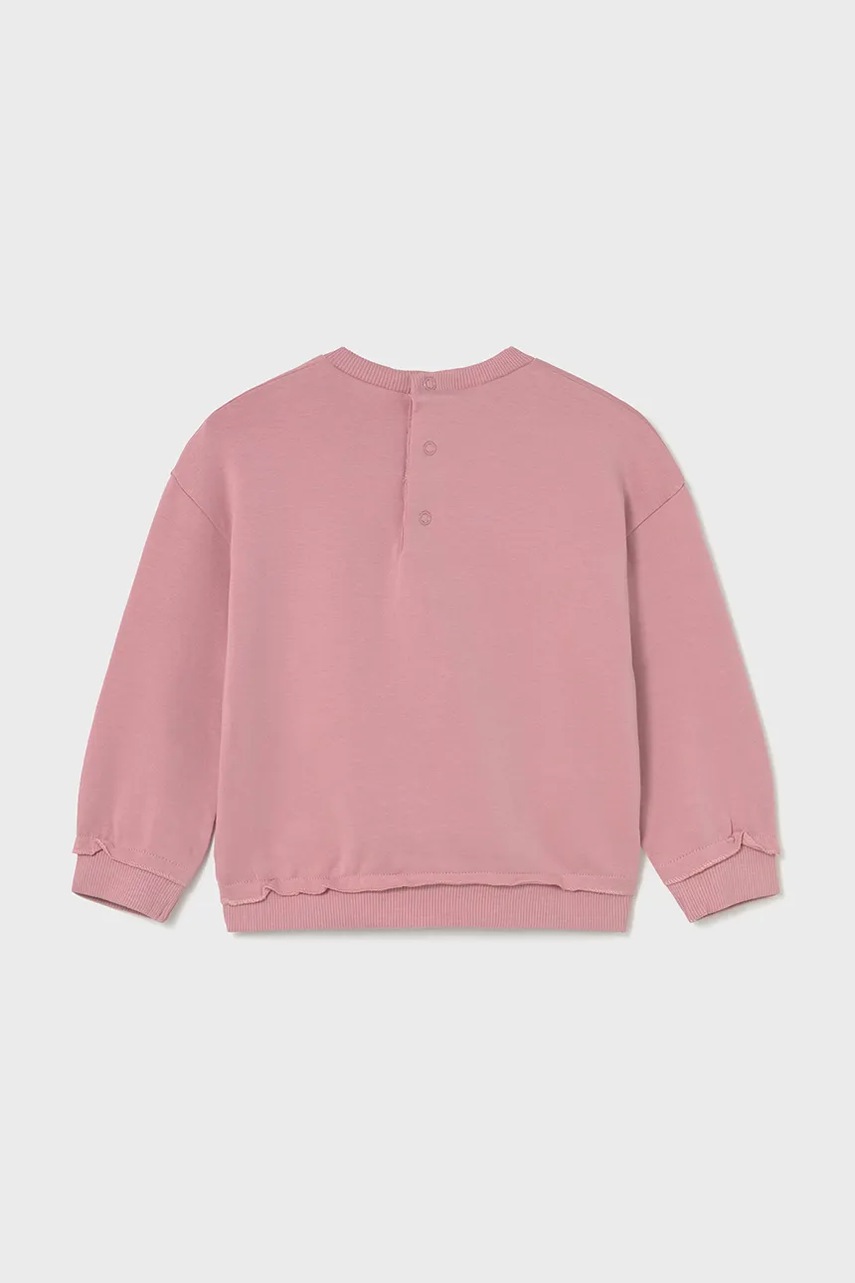 Детская кофта Mayoral цвет розовый с принтом 1459