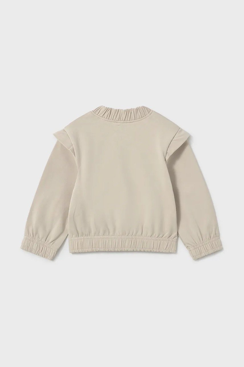 Детская кофта Mayoral цвет бежевый однотонная 1462
