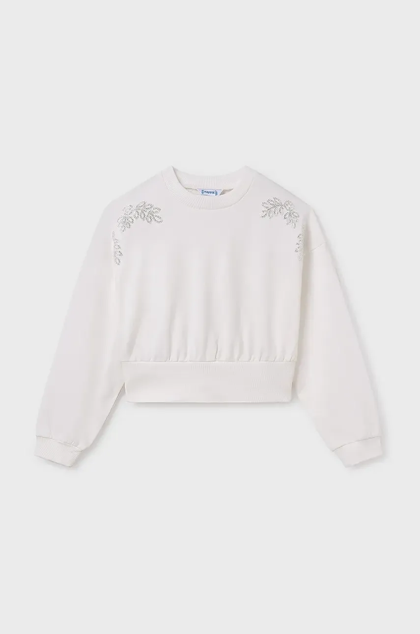 Mayoral bluza copii culoarea bej, cu imprimeu, 6401