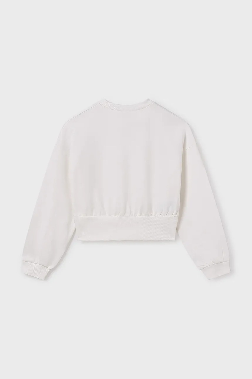 Детская кофта Mayoral цвет бежевый с аппликацией 6401