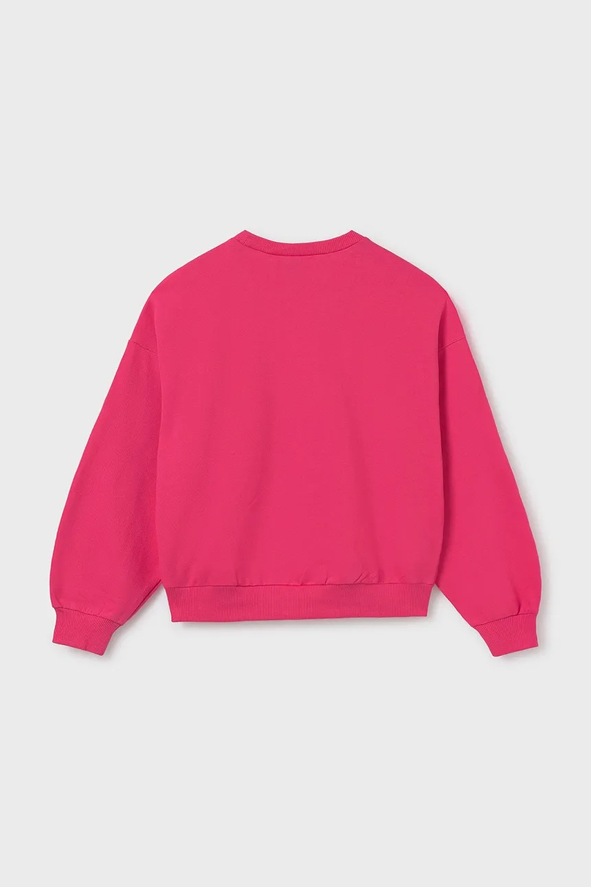 Детская кофта Mayoral цвет розовый с принтом 6402