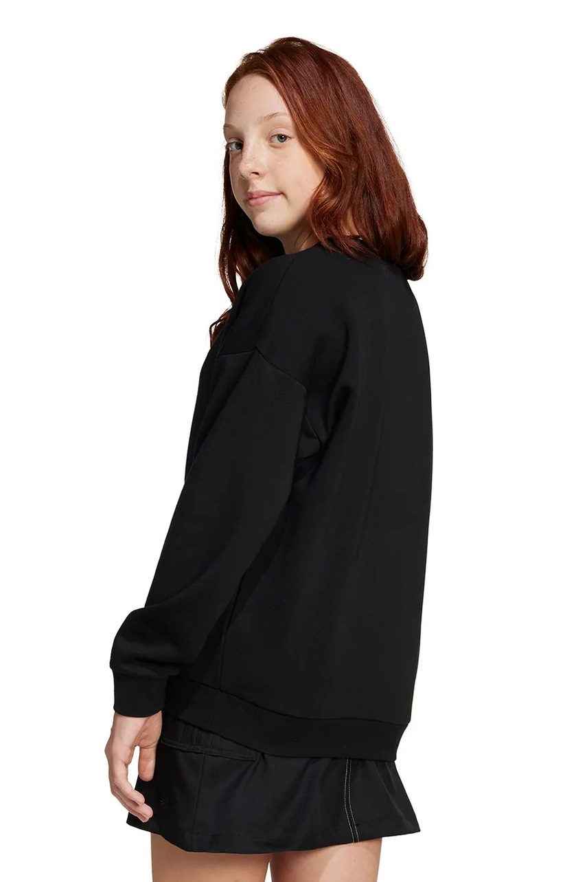 Кофта adidas Originals цвет чёрный однотонная JC8422