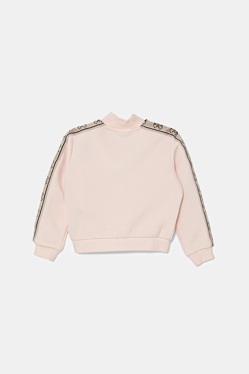 Дитяча кофта Guess колір рожевий з аплікацією J2YQ06 KB3P2