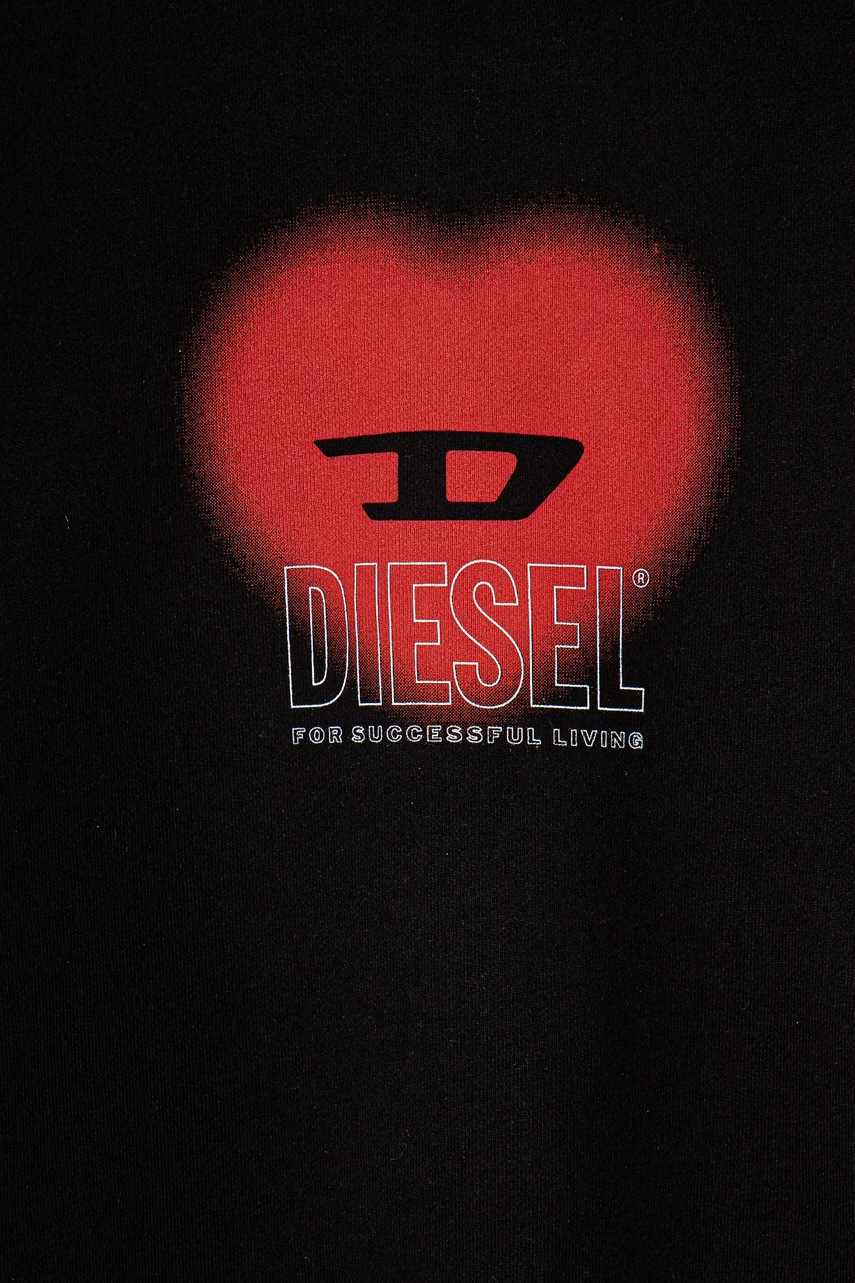 Dětská bavlněná mikina Diesel SCACUORE SWEAT-SHIRT (obrázek 3)