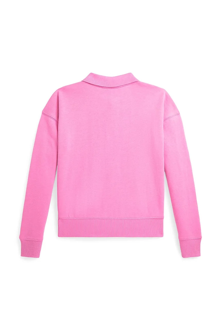 Детская кофта Polo Ralph Lauren цвет фиолетовый однотонная 313965123002 Детская кофта Polo Ralph Lauren цвет фиолетовый однотонная 313965123002