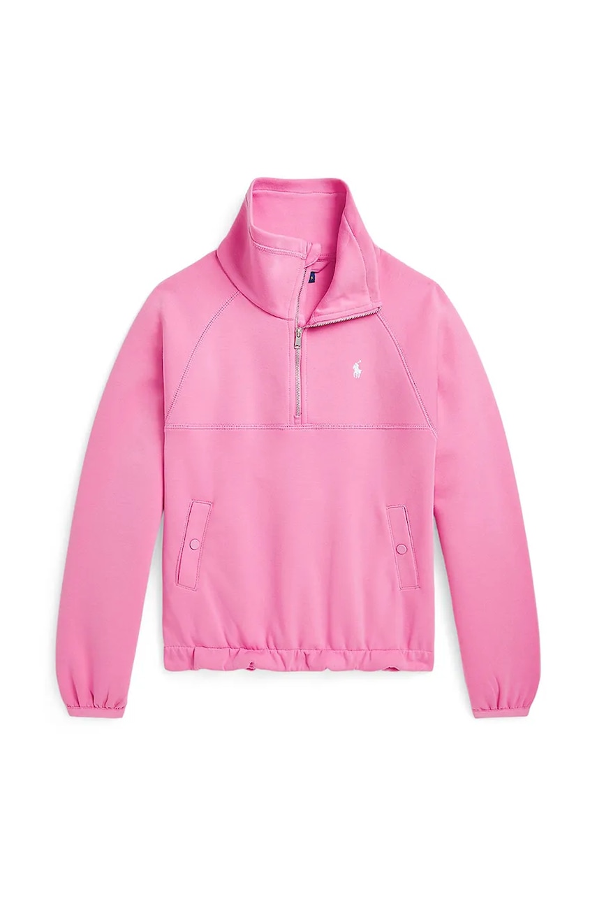 Детская кофта Polo Ralph Lauren цвет фиолетовый однотонная 313965052001 Детская кофта Polo Ralph Lauren цвет фиолетовый однотонная 313965052001