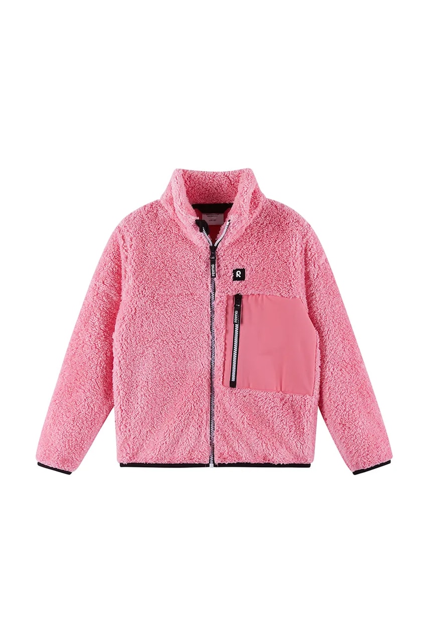 Reima bluza copii Turilas culoarea roz, neted, 5200364A Reima bluza copii Turilas culoarea roz, neted, 5200364A