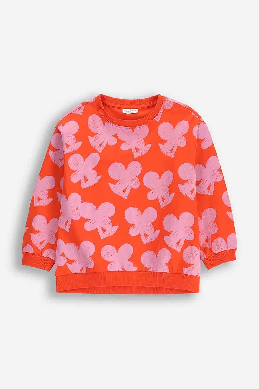 Детская кофта Coccodrillo цвет красный узор MAXITROPIC GIRL KIDS Детская кофта Coccodrillo цвет красный узор MAXITROPIC GIRL KIDS