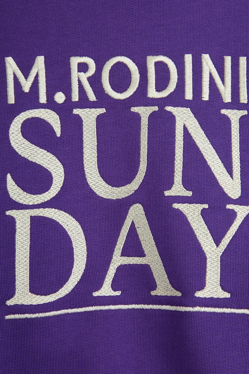 Παιδική βαμβακερή μπλούζα Mini Rodini Sunday φωτογραφία